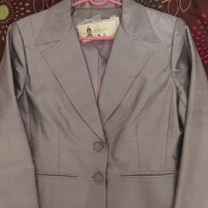 Silver after 5 blazer